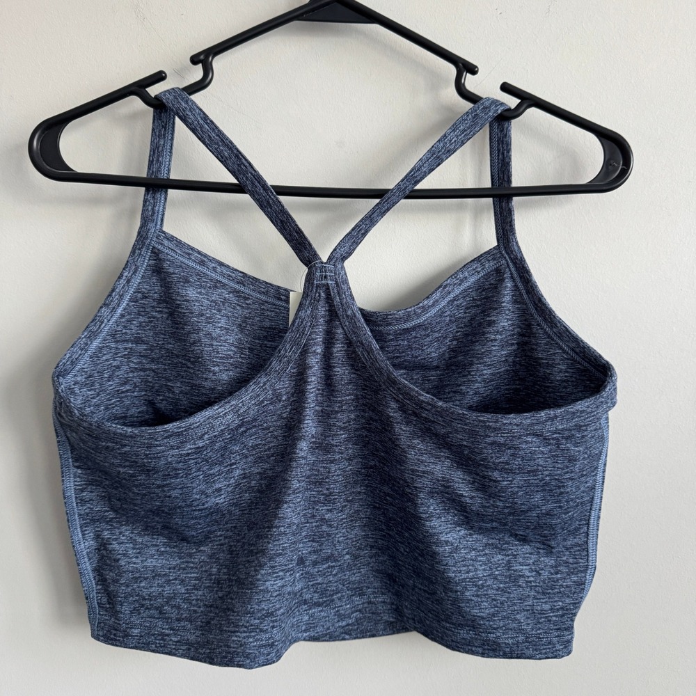 Offline by Aerie Recharge Racerback Sports Bra Blue Spacedye XL NWT - Picture 2 of 5